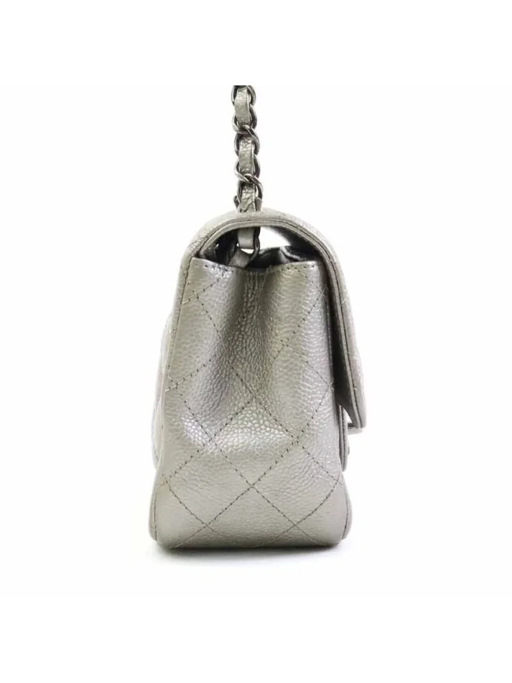 Chanel Shoulder Bag Gray